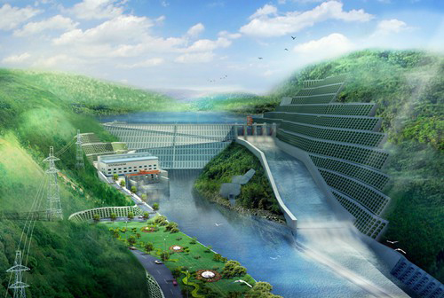 钟山老挝南塔河1号水电站项目